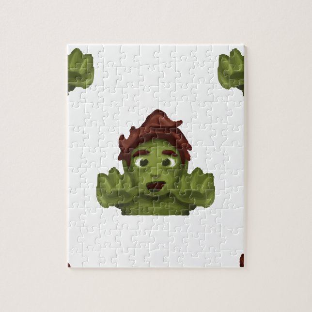 Emoji Zombie Mann Puzzle (Vertikal)