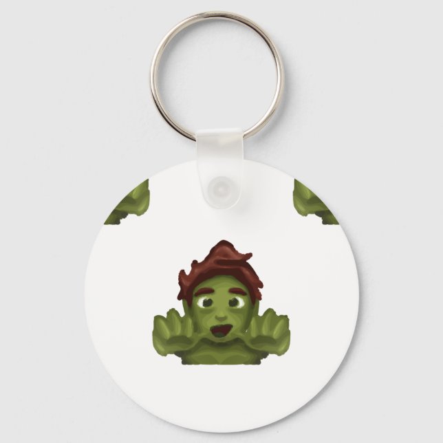 Emoji Zombie Schlüsselanhänger (Vorderseite)