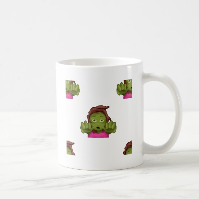 Emoji Zombie Tasse (Rechts)