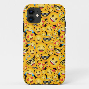 Emojis Gelbes Glückliches Gesicht Emoticons Coole  Case-Mate iPhone Hülle