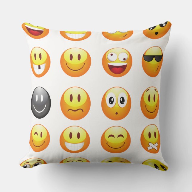 emojis kissen (Vorderseite)