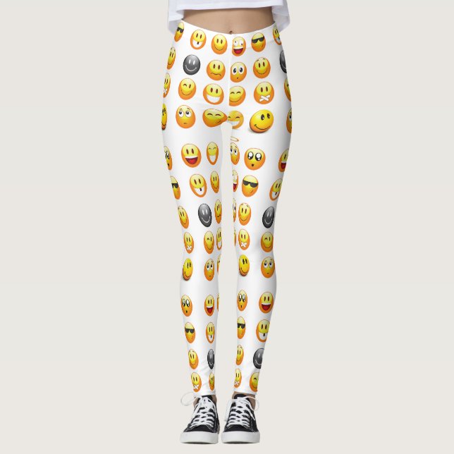 Emojis Leggings (Vorderseite)