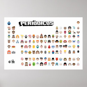 Emojis Regelmäßig Poster