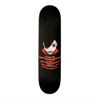 Emos lächeln nicht skateboard