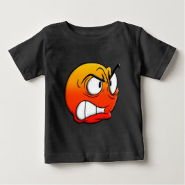 Emote Face Baby Fine Jersey T - Shirt