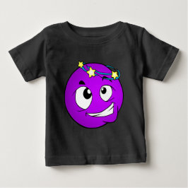 Emote Face Baby Fine Jersey T - Shirt