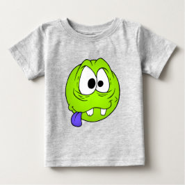 Emote Face Baby Fine Jersey T - Shirt