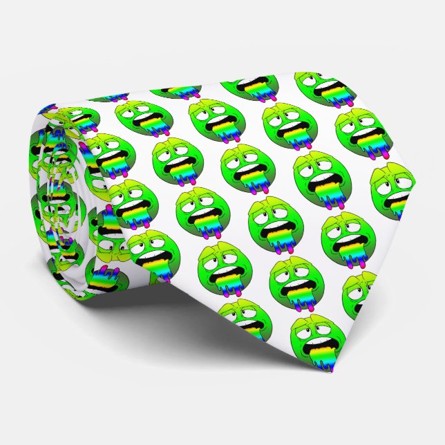 Emote Face Neck Tie Krawatte