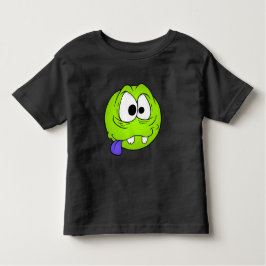 Emote Face Toddler Fine Jersey T - Shirt