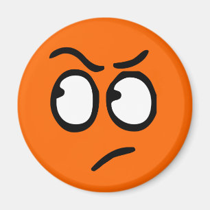 Emoticon anpassbares Hintergrundmagazin Magnet