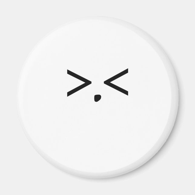 Emoticon: Frustration Magnet (Vorne)