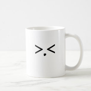 Emoticon: Frustration Tasse