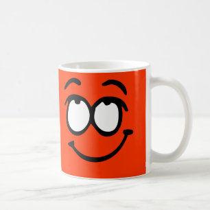 Emoticon-kundengerechte Hintergrund-Tasse Tasse