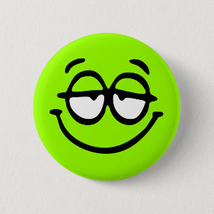 Emoticon-kundengerechter Hintergrund-Knopf Button
