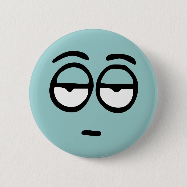 Emoticon-kundengerechter Hintergrund-Knopf Button (Vorderseite)