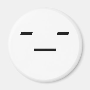 Emoticon: Nicht unterhalten Magnet