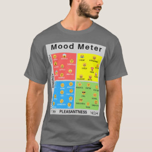 Emoticon Stimmungsmessgerät T-Shirt