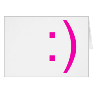 Emoticongesichtskarte