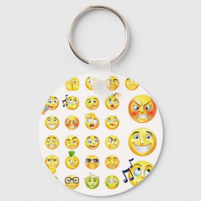 Emoticons Schlüsselanhänger (Vorderseite)