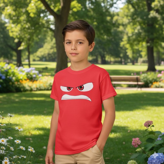 Emotion Anger Face T-Shirt (Von Creator hochgeladen)