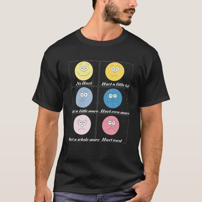 Emotion faces T Shirt (Vorderseite)