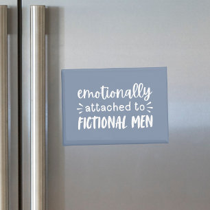 Emotional an fiktive Männer gebunden Lustig Magnet