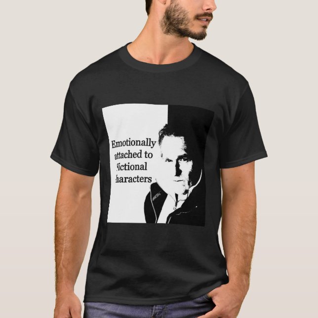 emotional an fiktive Zeichen angehängt T-Shirt (Vorderseite)
