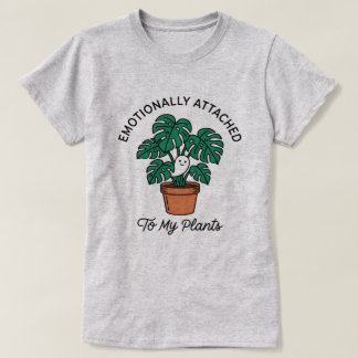 Emotional an meine Pflanzen gebunden Süßer Geist T-Shirt