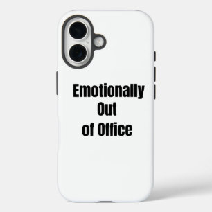 Emotional außer Haus Lustiger Handyhülle iPhone 16 Hülle