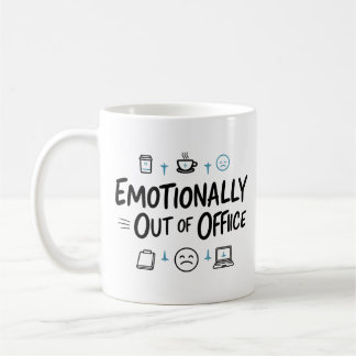 Emotional außer Haus Lustiger Kaffeebecher Kaffeetasse