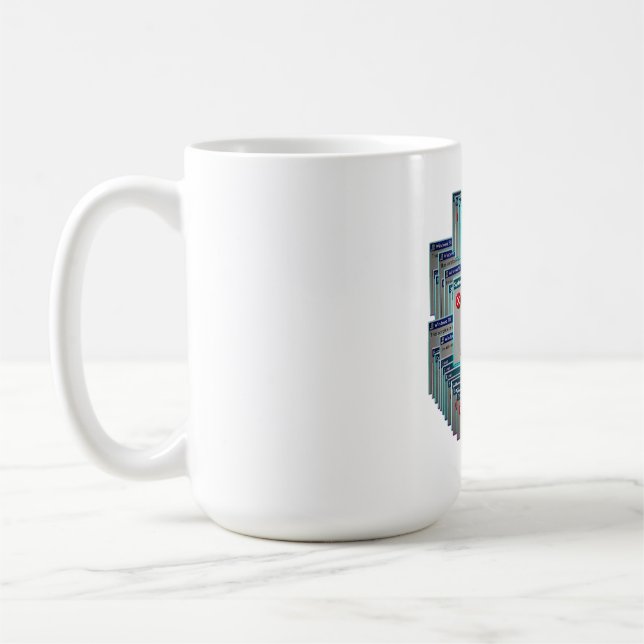 Emotional.exe Funktioniert Nicht Mehr Retro-Comput Kaffeetasse (Links)