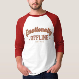 Emotional Offline – Vintage Minimalistisch T-Shirt