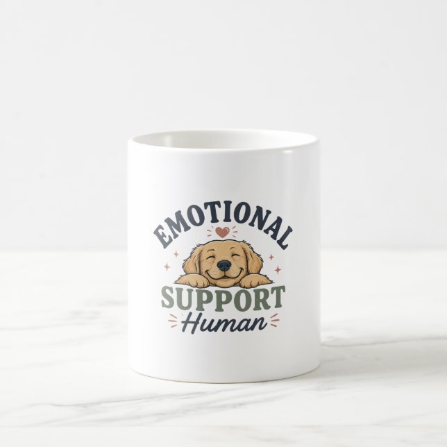 Emotional Support Mensch Tasse (Mittel)