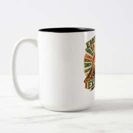 EMOTIONAL TEUER ZWEIFARBIGE TASSE
