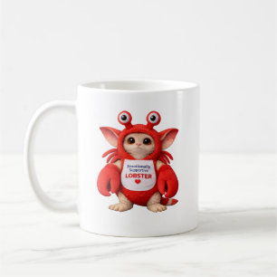Emotional unterstützender Hummer-Becher Kaffeetasse