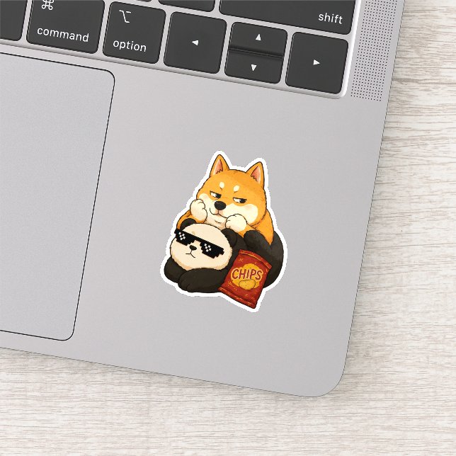 Emotional unterstützt durch Snacks Sticker (Ausschnitt)
