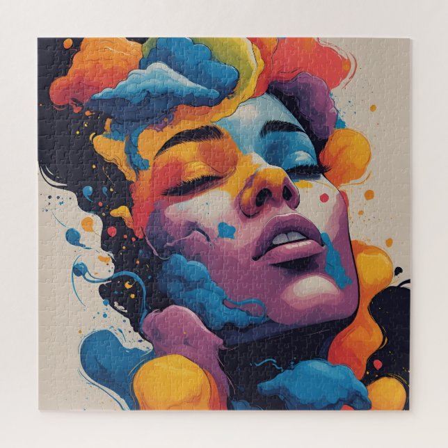 Emotionale Abstraktion Puzzle (Vertikal)