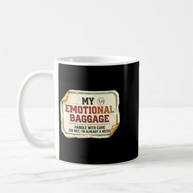 Emotionale Eltern Humor Design Kaffeetasse (Links)