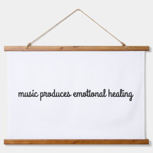 Emotionale Heilholz-Tapisserie Wandteppich Mit Holzrahmen