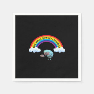 Emotionale Helfer, Mitarbeiter, emotionale Unterst Serviette