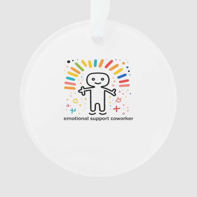 Emotionale Helferhilfe Ornament (Vorderseite)