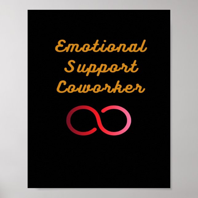 Emotionale Helferin - Tag der klassischen Arbeit Poster (Vorne)