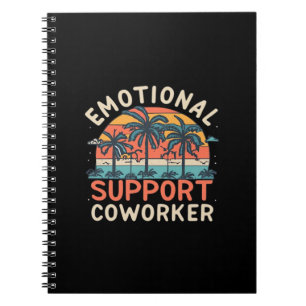 Emotionale Hilfe Co-Worker unverzichtbar Notizblock