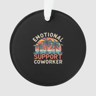Emotionale Hilfe Co-Worker unverzichtbar Ornament