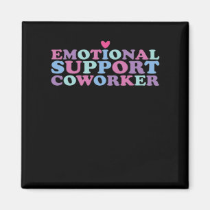 Emotionale Hilfe Coworker Chill Meme und Viral Magnet