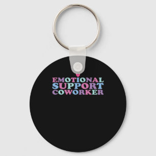 Emotionale Hilfe Coworker Chill Meme und Viral Schlüsselanhänger
