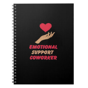 Emotionale Hilfe Coworker Classic Vibes Notizblock