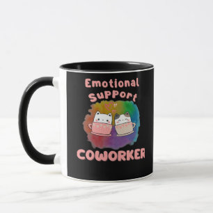 Emotionale Hilfe Mitarbeiter Arbeit Bestie, Job, B Tasse