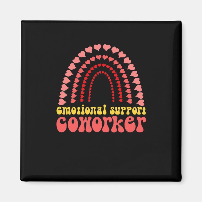 Emotionale Hilfe Mitarbeiter arbeiten im klassisch Magnet (Vorne)