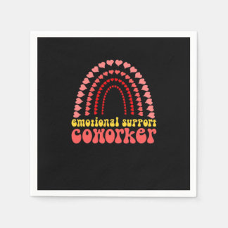 Emotionale Hilfe Mitarbeiter arbeiten im klassisch Serviette